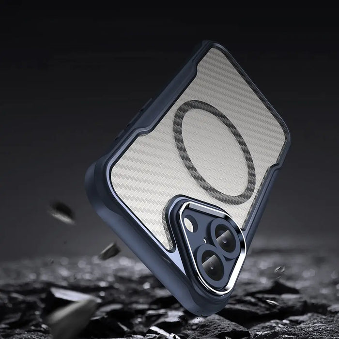 Leading Series MagSafe Silicone Case for iPhone 16 Plus - Blue - Cell phone cases and covers<<<HurtelXML