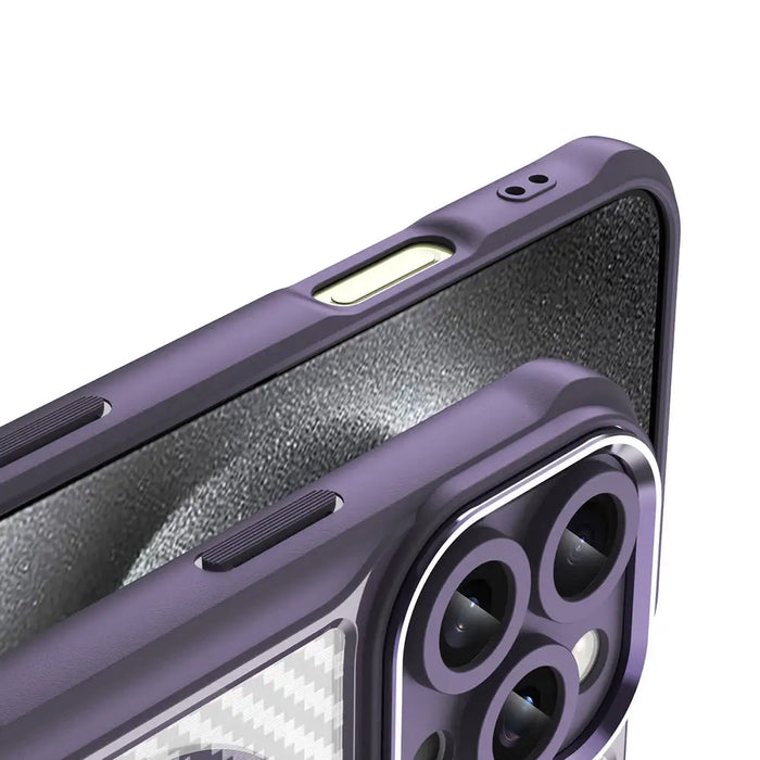 Leading Series MagSafe Silicone Case for iPhone 16 Pro Max - Purple - Cell phone cases and covers<<<HurtelXML