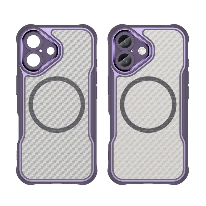 Leading Series MagSafe Silicone Case for iPhone 16 - Purple - Cell phone cases and covers<<<HurtelXML