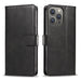 Leather Book Case for iPhone 16 Pro Max - black - Cell phone cases and covers<<<HurtelXML