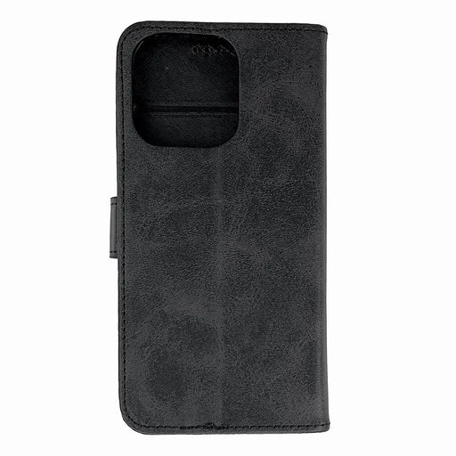 Leather Book Case for iPhone 16 Pro Max - black - Cell phone cases and covers<<<HurtelXML
