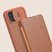 Leather Case with Camera Cover for iPhone 15 Pro Max Nillkin Qin Pro Leather - Black - Cell phone cases
