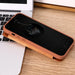 Leather Case with Camera Cover for iPhone 15 Pro Max Nillkin Qin Pro Leather - Black - Cell phone cases