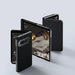 Leather flip and wallet case for Google Pixel Fold Dux Ducis Bril - black - Cell phone cases and covers<<<HurtelXML