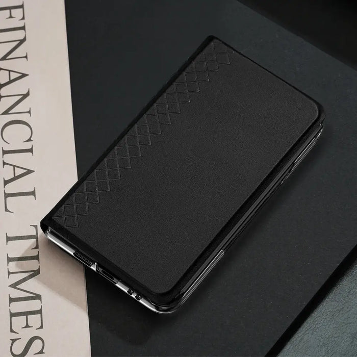 Leather flip and wallet case for Google Pixel Fold Dux Ducis Bril - black - Cell phone cases and covers<<<HurtelXML