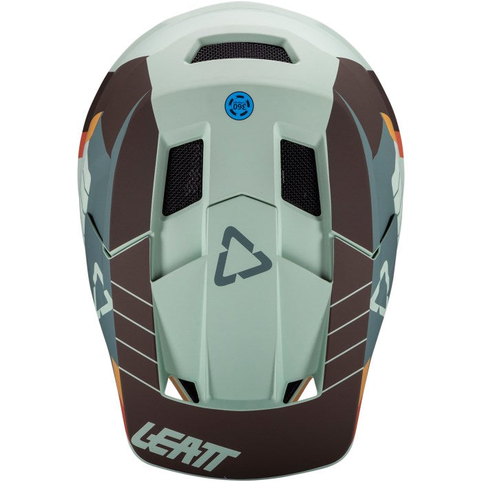 LEATT MTB Gravity 2.0 V25 Full-Face Cycling Helmet Size L mint