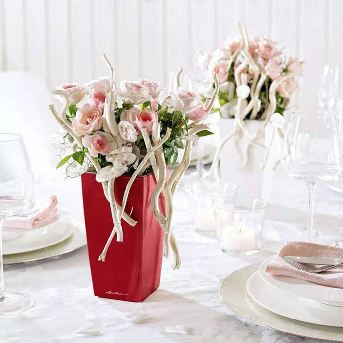 POT 9.5X9.5CM WITH IRRIGATION SYSTEM LECHUZA MINI CUBI