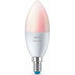 LED BULB CANDLE E14 4.9W 470LM 2200-6500K DIMMABLE WI-FI RGB WIZ - Осветление<<<Смарт