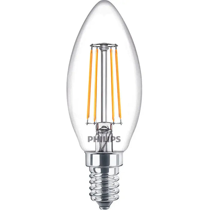 LED BULB E14 4.3W 470LM 2700K 3 FILAMENT PHILIPS - Led крушки<<<Електрически крушки<<<Осветление<<<Praktiker