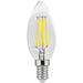LED BULB E14 6W 4000K 720LM FILAMENT CANDLE VITO - Декоративни крушки<<<Електрически крушки<<<Осветление<<<Praktiker