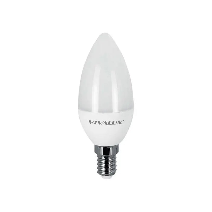 LED BULB E14 6W 480LM 4000K CANDLE VIVALUX - Led крушки<<<Електрически крушки<<<Осветление<<<Praktiker&&&LED