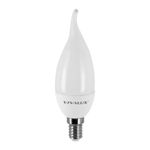 LED BULB E14 6W 480LM 4000K FLAME VIVALUX - Led крушки<<<Електрически крушки<<<Осветление<<<Praktiker