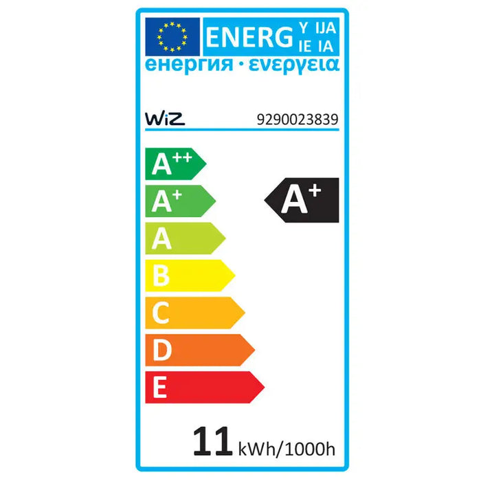 LED BULB E27 11W 2200-6500K 1055LM G95 RGB MAT WI-FI WIZ - Осветление<<<Смарт
