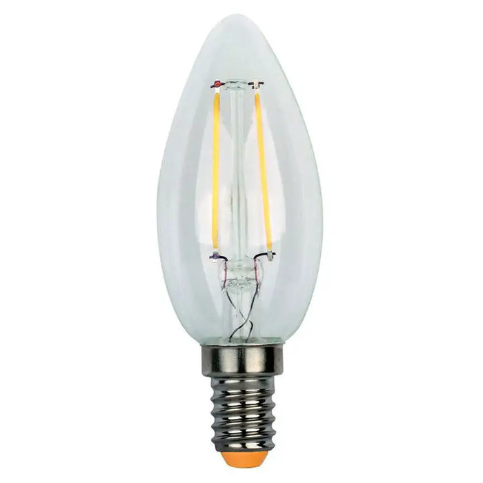 LED BULB FILAMENT E14 6W 4000K 612LM CANDLE DIMMABLE VITO - Декоративни крушки<<<Електрически