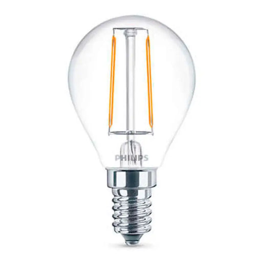 LED BULB FILAMENT PHILIPS E14 2W 250LM 2700K BALL - Декоративни крушки<<<Електрически