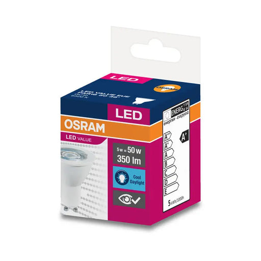 LED BULB OSRAM GU10 5W 6500K - Led крушки<<<Електрически крушки<<<Осветление<<<Praktiker&&&LED