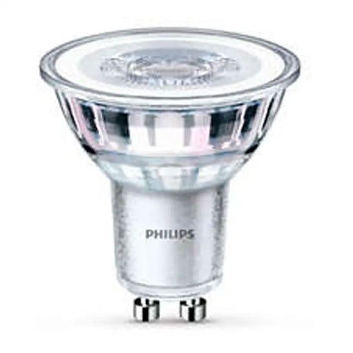 LED BULB PHILIPS GU10 4.6W 4000K 390LM - Led крушки<<<Електрически крушки<<<Осветление<<<Praktiker&&&LED