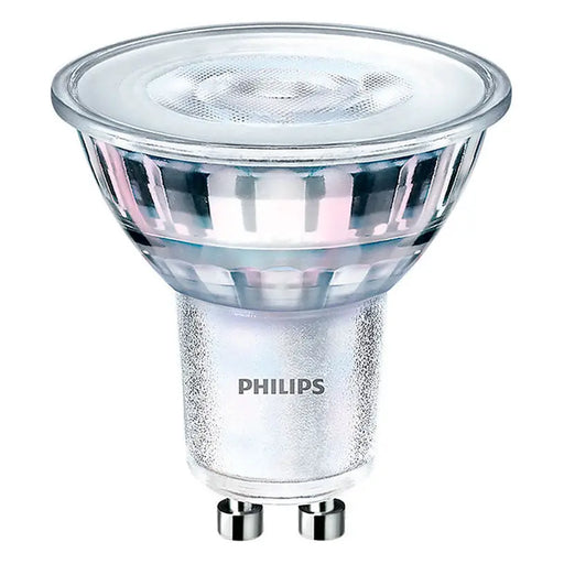 LED BULB PHILIPS GU10 5W 380LM 4K DIM - Led крушки<<<Електрически крушки<<<Осветление<<<Praktiker&&&Светодиодни LED