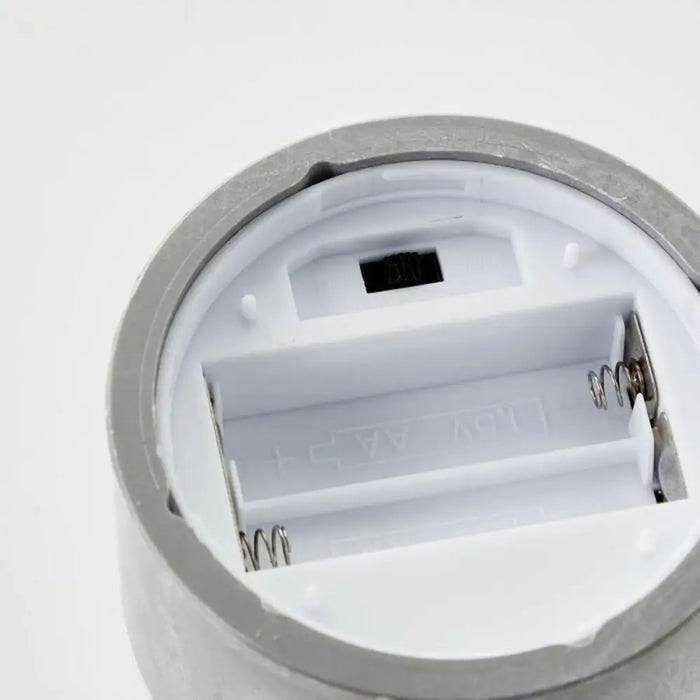 LED Candle Brilliant Grey Plastic - Декорация и Осветление<<<Дом Градина<<<BigBuy&&&Електрически Крушки<<<Декорация и