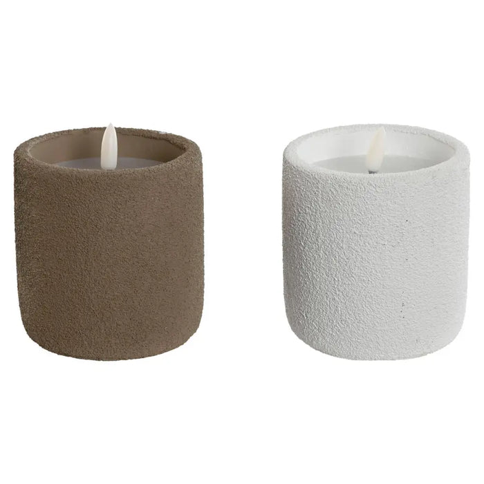 LED Candle Home ESPRIT (2 Units) - Почистване Прахосмукачки И Гладене<<<Дом Градина<<<BigBuy&&&Ароматни