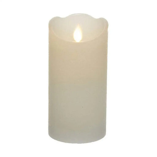 LED Candle Lumineo White Ø 7,5 X 15 CM (AA) - Декорация и Осветление<<<Дом Градина<<<BigBuy&&&LED