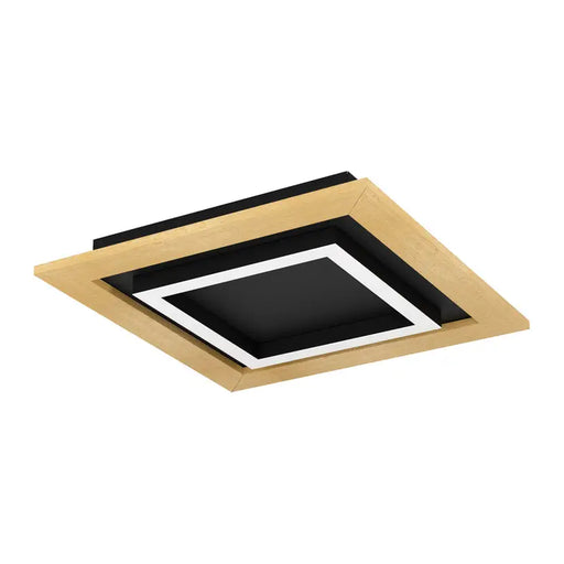 LED CEILING LAMP 21.6W 2700-6500K 37CM BLACK EGLO TIRRENARA - LED плафони<<<Вътрешно осветление<<<Осветление<<<Praktiker