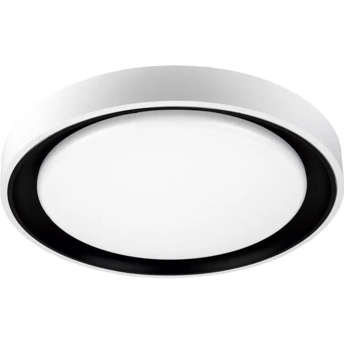LED CEILING LAMP 24W 4000K F40CM WHITE/BLACK INTO VIDA - LED плафони<<<Вътрешно