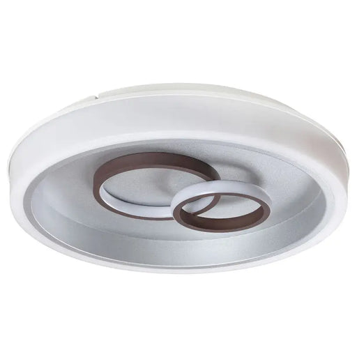 LED CEILING LAMP 40W ROUND SILVER RABALUX PORTIA - LED плафони<<<Вътрешно осветление<<<Осветление<<<Praktiker