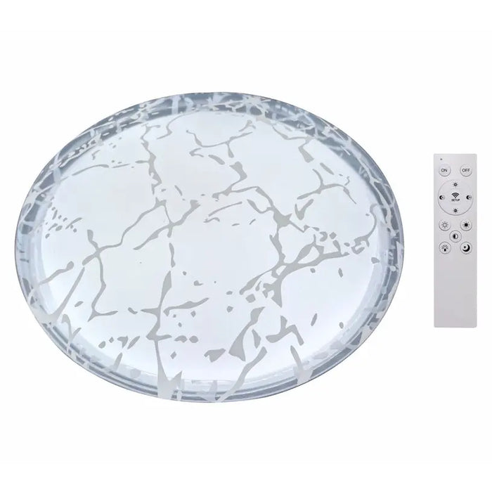 LED CEILING LAMP 64W 5440LM 3000-6500K WITH REMOTE D-IL DOUBLE COVER 1 - LED плафони<<<Вътрешно