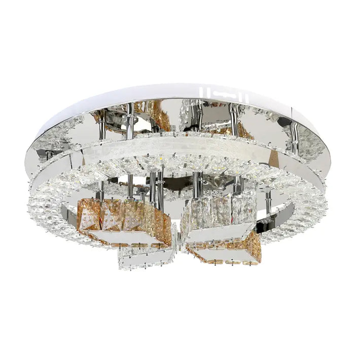 LED CHANDELIER 53W Ф500 3000-6500K 4770LM 4XE14 LIGHTEX OMAN - Полилеи<<<Вътрешно осветление<<<Мебели и