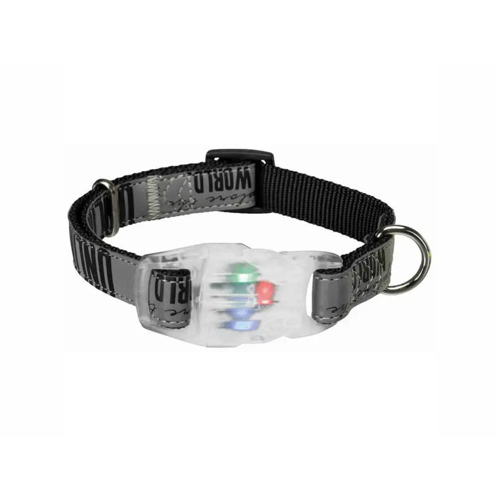 LED Collar for Pets Trixie Explore USB Black S/M 30-45 cm - Домашни Животни<<<Дом Градина<<<BigBuy&&&Пътуване и