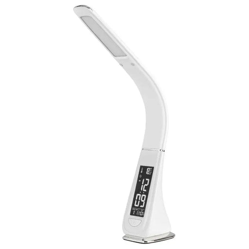 LED DESK LAMP 5W 260 LM DATE/TIME/TEMPERATURE WHITE RABALUX LIONEL - Настолни лампи<<<Вътрешно осветление<<<Мебели и