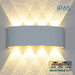 LED FACADE LUMINAIRET 8W 3000-6400K IP65 WHITE VIVALUX ARUBA - Фасадни тела<<<Външно