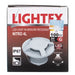 LED FIXTURE FOR BUILDING IN THE GROUND 24V 3W 6000K IP67 Ф60 SILVER LIGHTEX NITRO 3L - Градинско осветление<<<Градинско