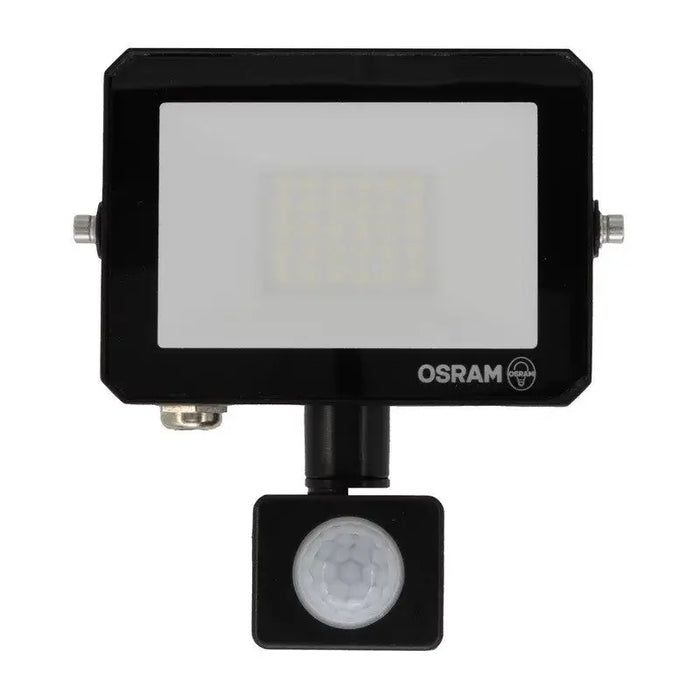 LED FLOODLIGHT LUX SENSOR 20W 840 BLACK OSRAM LEDVANCE - Диодни тела индустриални<<<Източници на светлина<<<AmperelB2B