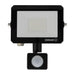 LED FLOODLIGHT LUX SENSOR 20W 840 BLACK OSRAM LEDVANCE - Диодни тела индустриални<<<Източници на светлина<<<AmperelB2B