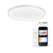 LED Flush-fitting ceiling light KSIX SmartLED KSIX Halo 2 White Plastic 25 W (3000k - 6500k) (6500 K) - Декорация и