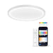 LED Flush-fitting ceiling light KSIX SmartLED KSIX Halo 2 White Plastic 25 W (3000k - 6500k) (6500 K) - Декорация и