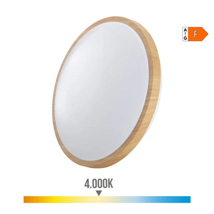 LED Flush-fitting Ceiling Light Wall Light EDM 32539 F 18 W 1820 Lm Circular Surface (4000 K) - Декорация и
