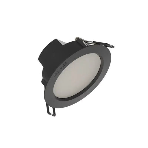 LED LAMP DL IP44 DN 115 8W 865 920LM BLACK LEDVANCE - Диодни тела за бита<<<Източници на светлина<<<AmperelB2B