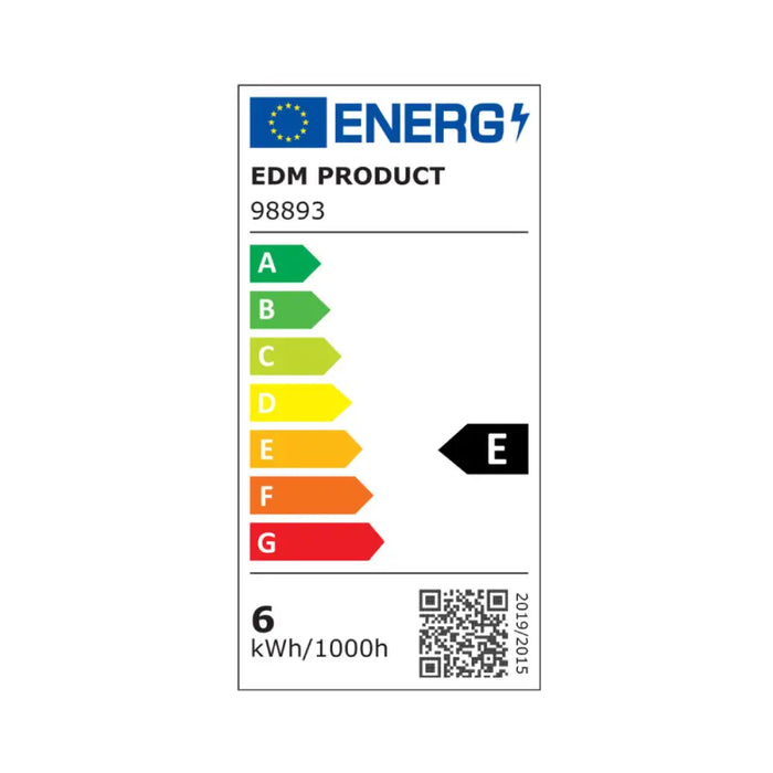 LED lamp EDM 98893 E 5,5 W 60 W E14 700 lm Ø 1,8 x 5,7 cm White Tubular (6400 K) - Декорация и Осветление<<<Дом