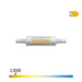 LED lamp EDM 98980 E 5,5 W 45 W 55 W R7s 600 lm 720 Lm 1,5 x 7,8 cm Ø 1,5 x 7,8 cm Lineal (3200 K) - Декорация и
