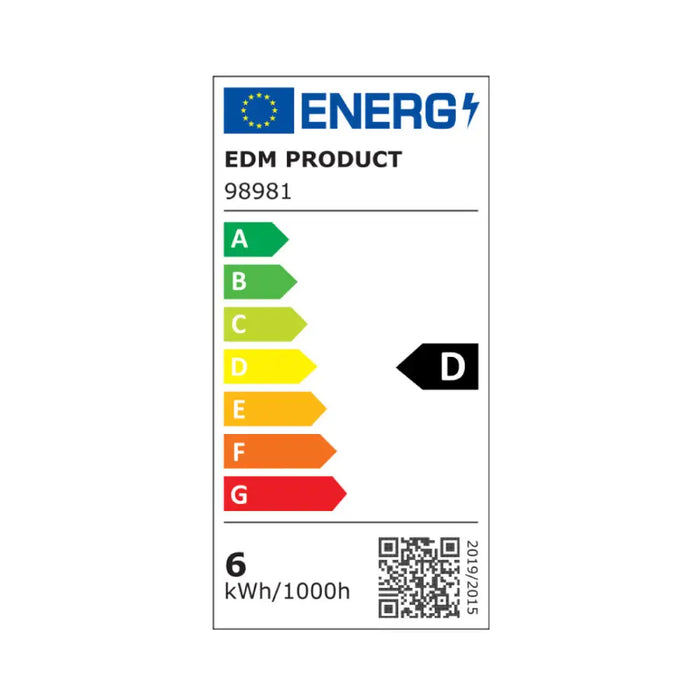 LED lamp EDM 98981 D 5,5 W 45 W 60 W R7s 800 lm 600 lm 1,5 x 7,8 cm Ø 1,5 x 7,8 cm Lineal (6400 K) - Декорация и
