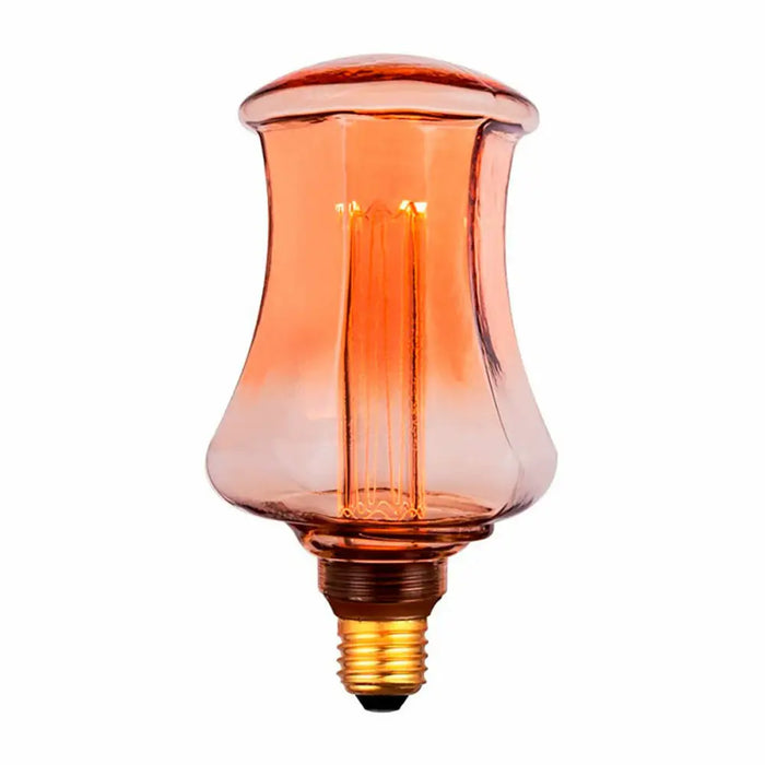 LED lamp Fbright s100 Amber 4 W E27 200 Lm Decorative (1800 K) - Декорация и Осветление<<<Дом Градина<<<BigBuy&&&LED