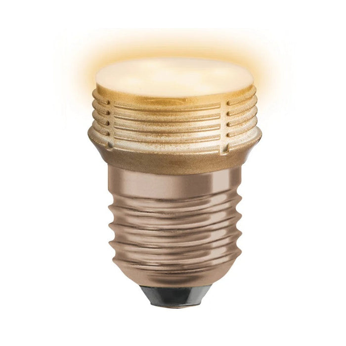 LED LAMP FLAT + 2xRING 28 3.5W/827 230VFR E27 LEDVANCE - Диодни лампи за бита<<<Източници на светлина<<<AmperelB2B