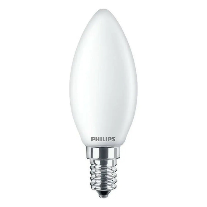 LED lamp Philips Candle White F 40 W 4,3 W E14 470 lm 3,5 x 9,7 cm (6500 K) - Декорация и Осветление<<<Дом