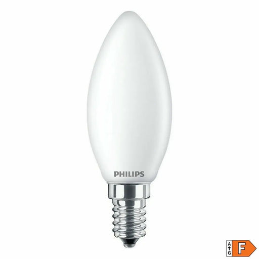 LED lamp Philips Candle White F 40 W 4,3 W E14 470 lm 3,5 x 9,7 cm (4000 K) - Декорация и Осветление<<<Дом