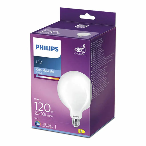 LED lamp Philips D 13 W E27 2000 Lm 12,4 x 17,7 cm (6500 K) - Декорация и Осветление<<<Дом Градина<<<BigBuy&&&LED