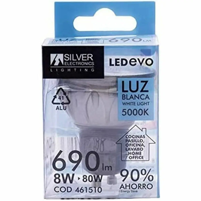 LED lamp Silver Electronics Dicroica LED EVO 8W GU10 5000K 8 W 5000K - LED Осветление<<<Декорация и Осветление<<<Дом
