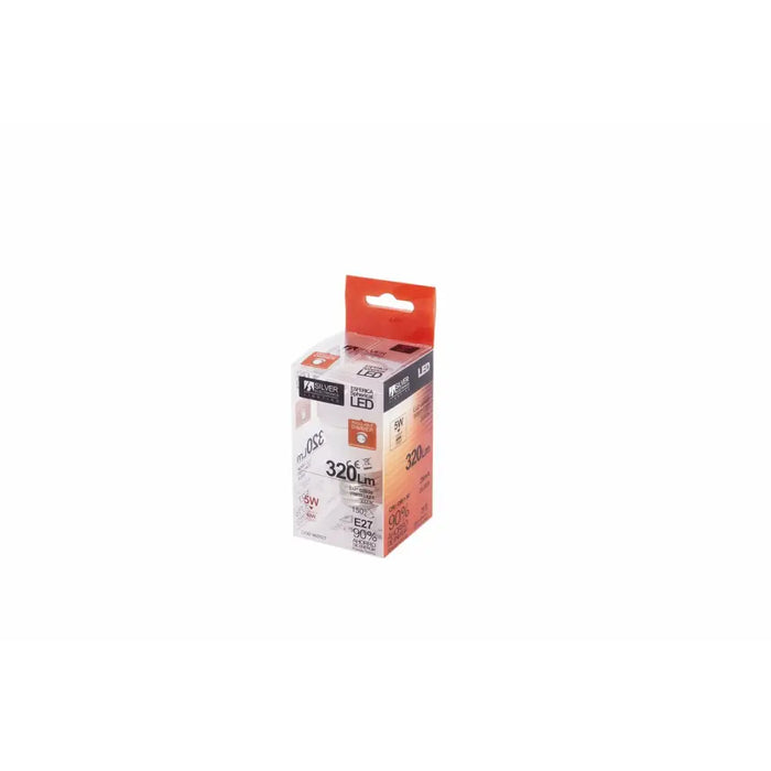 LED lamp Silver Electronics ESFERICA 960527 E27 5W 3000K - Декорация и Осветление<<<Дом Градина<<<BigBuy&&&LED